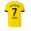 Borussia Dortmund Giovanni Reyna #7 Hjemmedrakt 2022-23 Kortermet